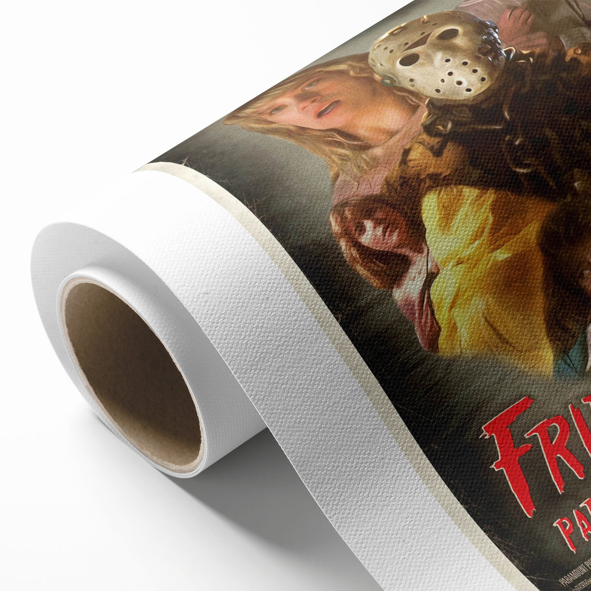 Retro Friday the 13th Poster Art - Vintage Horror Movie Prints