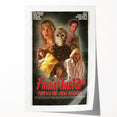 Retro Friday the 13th Poster Art - Vintage Horror Movie Prints