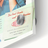 Retro DuPont Nylon Poster - Vintage Beauty Wall Art Print