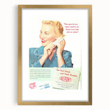 Retro DuPont Nylon Poster - Vintage Beauty Wall Art Print