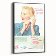 Retro DuPont Nylon Poster - Vintage Beauty Wall Art Print