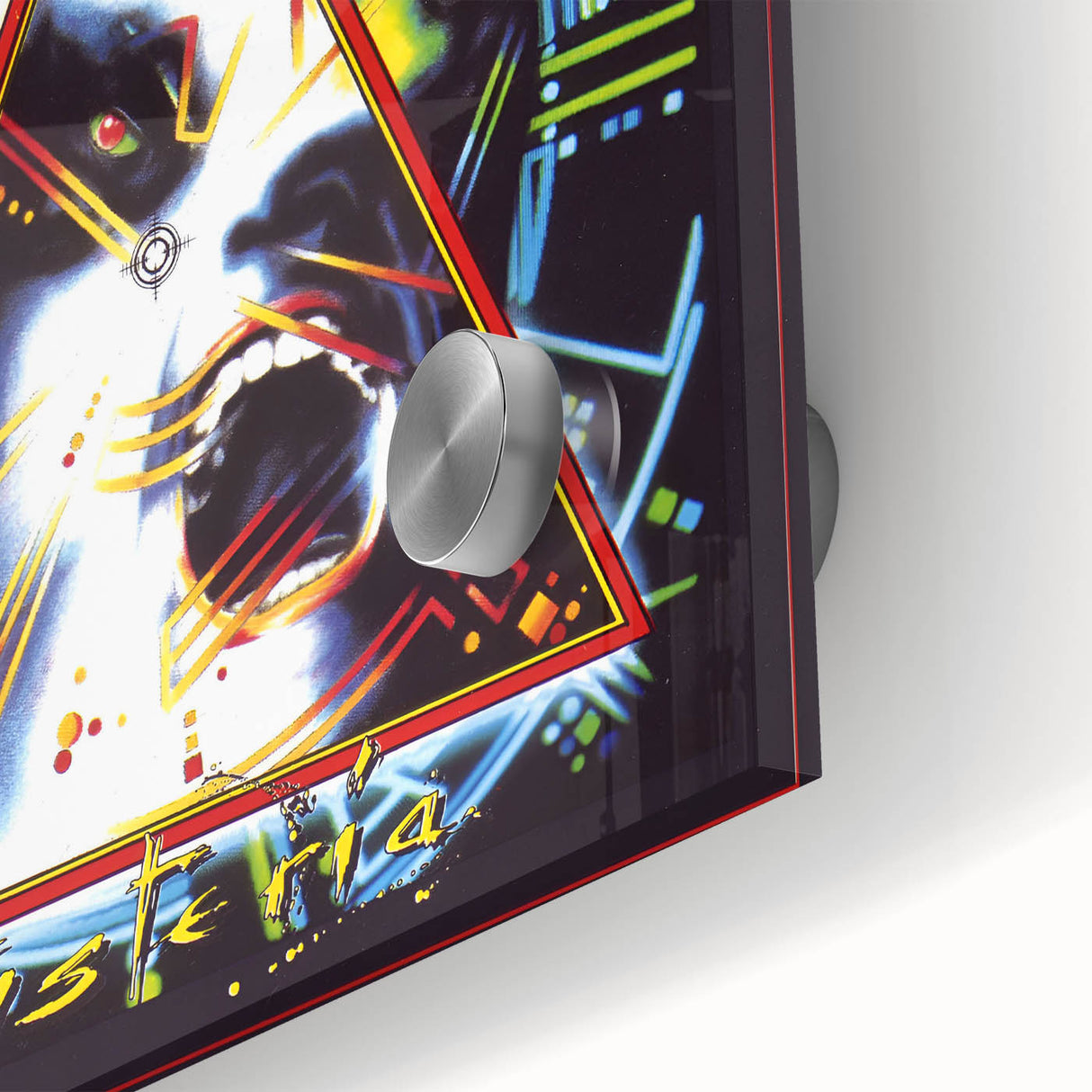 Retro Def Leppard Hysteria Poster - Vintage Prints for Wall Art