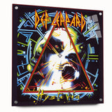Retro Def Leppard Hysteria Poster - Vintage Prints for Wall Art