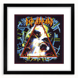 Retro Def Leppard Hysteria Poster - Vintage Prints for Wall Art