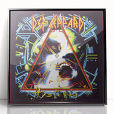 Retro Def Leppard Hysteria Poster - Vintage Prints for Wall Art
