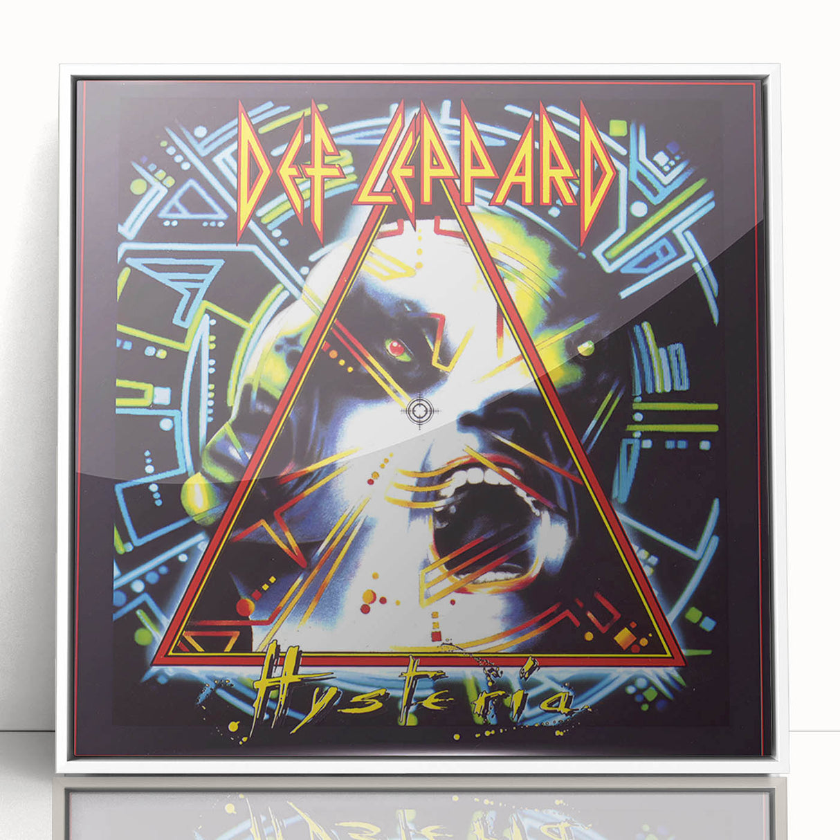 Retro Def Leppard Hysteria Poster - Vintage Prints for Wall Art