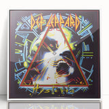 Retro Def Leppard Hysteria Poster - Vintage Prints for Wall Art