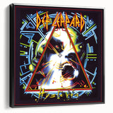 Retro Def Leppard Hysteria Poster - Vintage Prints for Wall Art