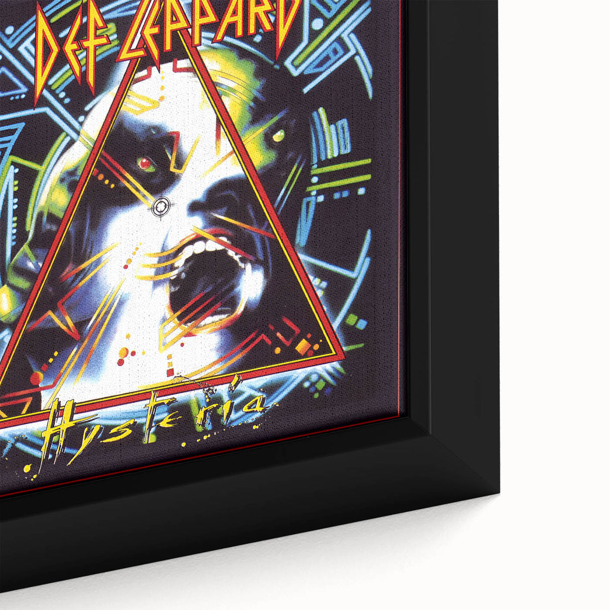 Retro Def Leppard Hysteria Poster - Vintage Prints for Wall Art