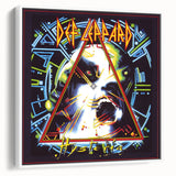 Retro Def Leppard Hysteria Poster - Vintage Prints for Wall Art
