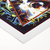 Retro Def Leppard Hysteria Poster - Vintage Prints for Wall Art