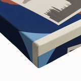 Retro Europe Travel Poster – Vintage Landmarks & Adventure Art