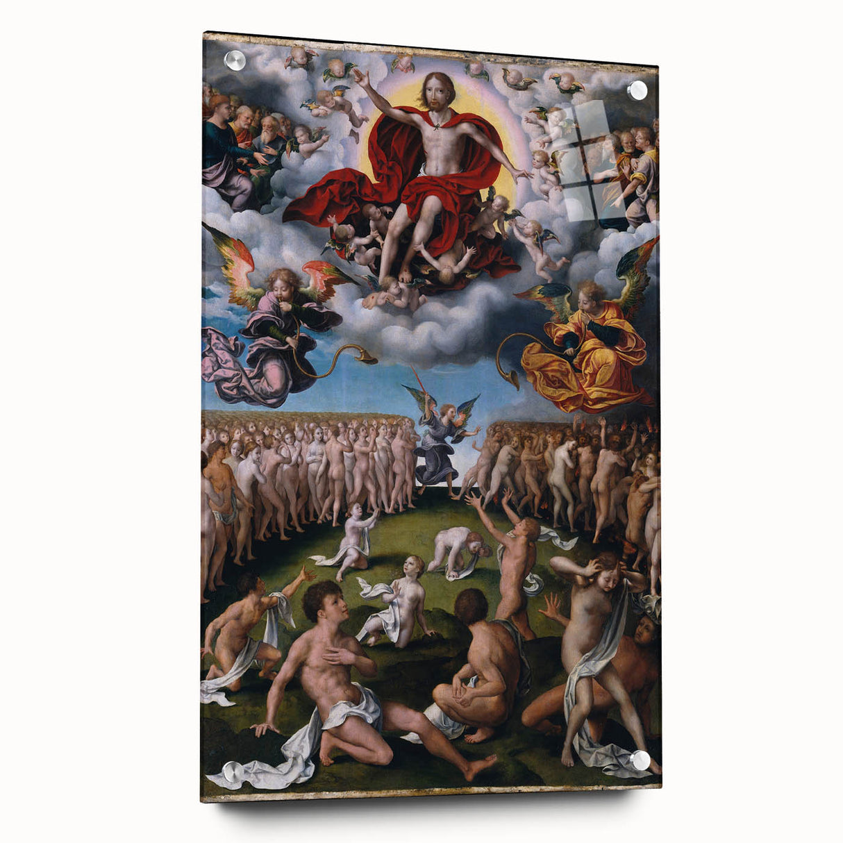 Renaissance Art Prints - The Last Judgment by Joos van Cleve