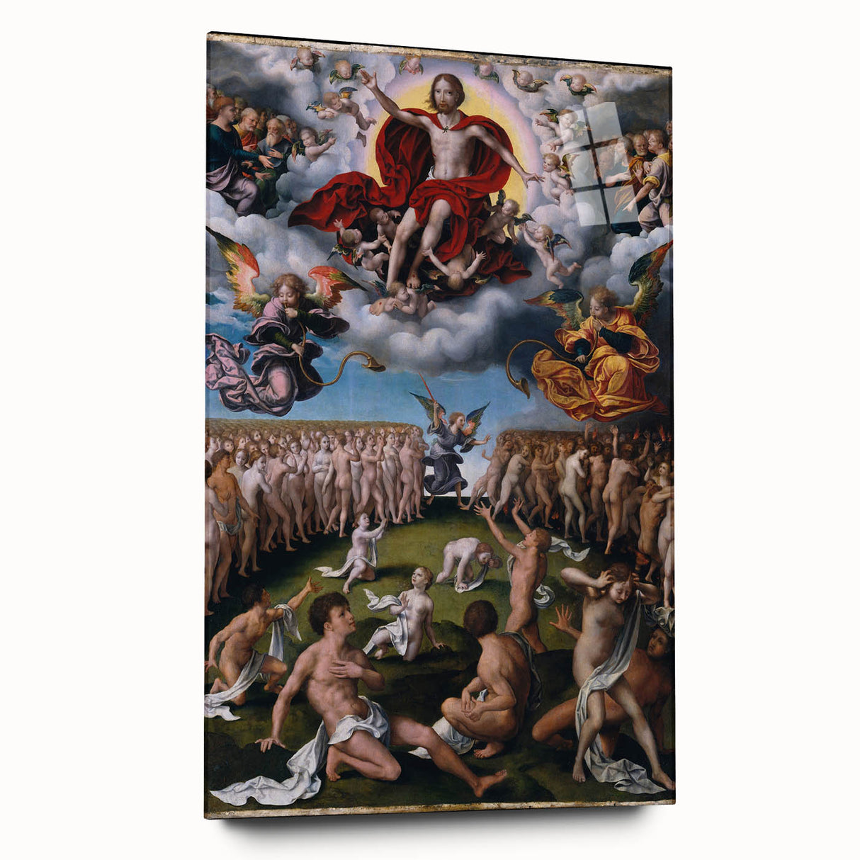 Renaissance Art Prints - The Last Judgment by Joos van Cleve