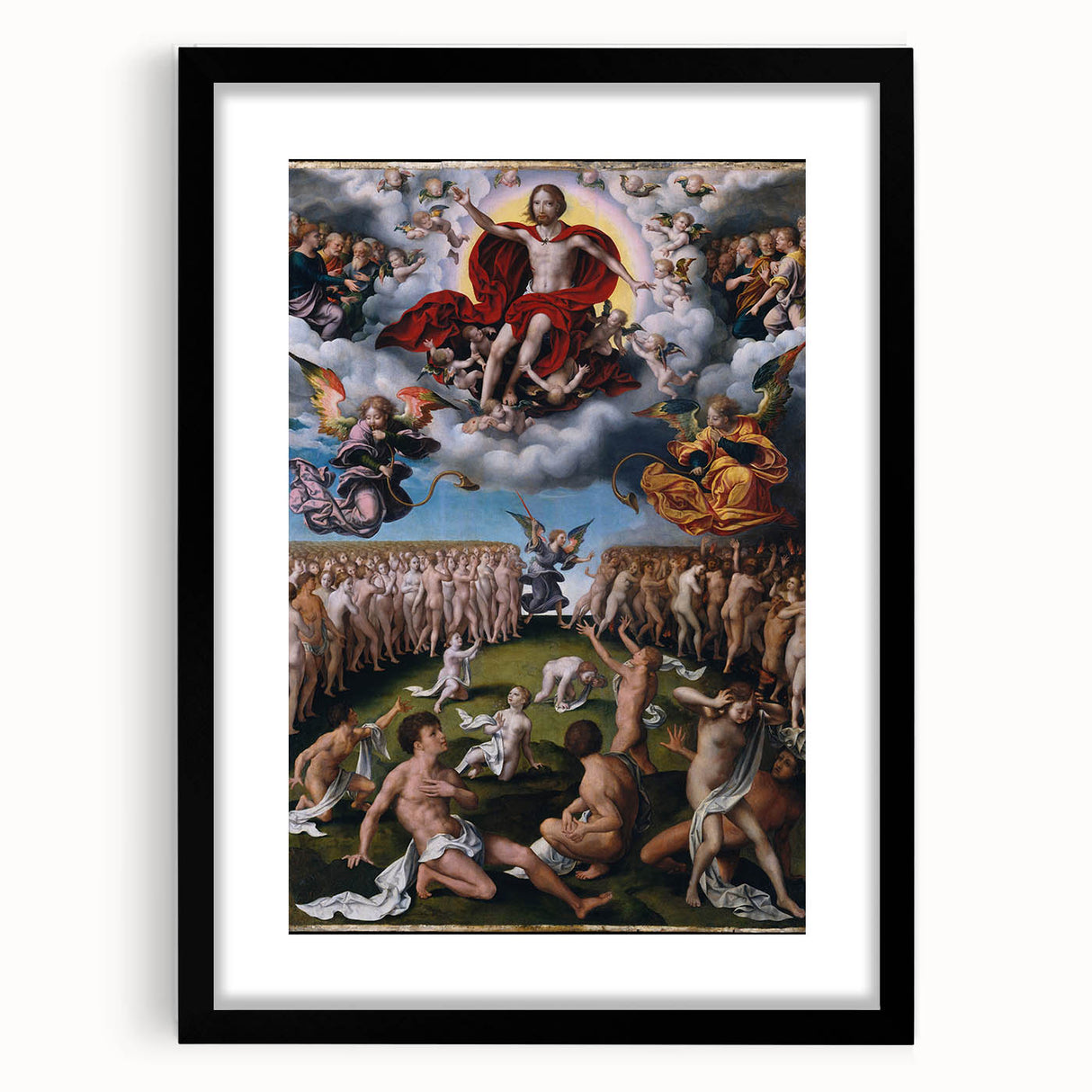 Renaissance Art Prints - The Last Judgment by Joos van Cleve