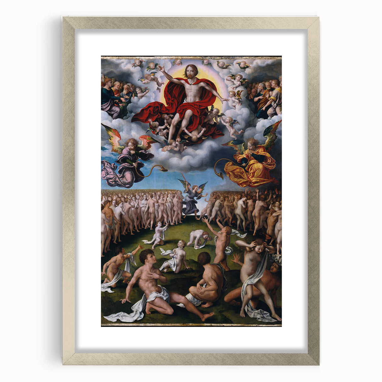 Renaissance Art Prints - The Last Judgment by Joos van Cleve