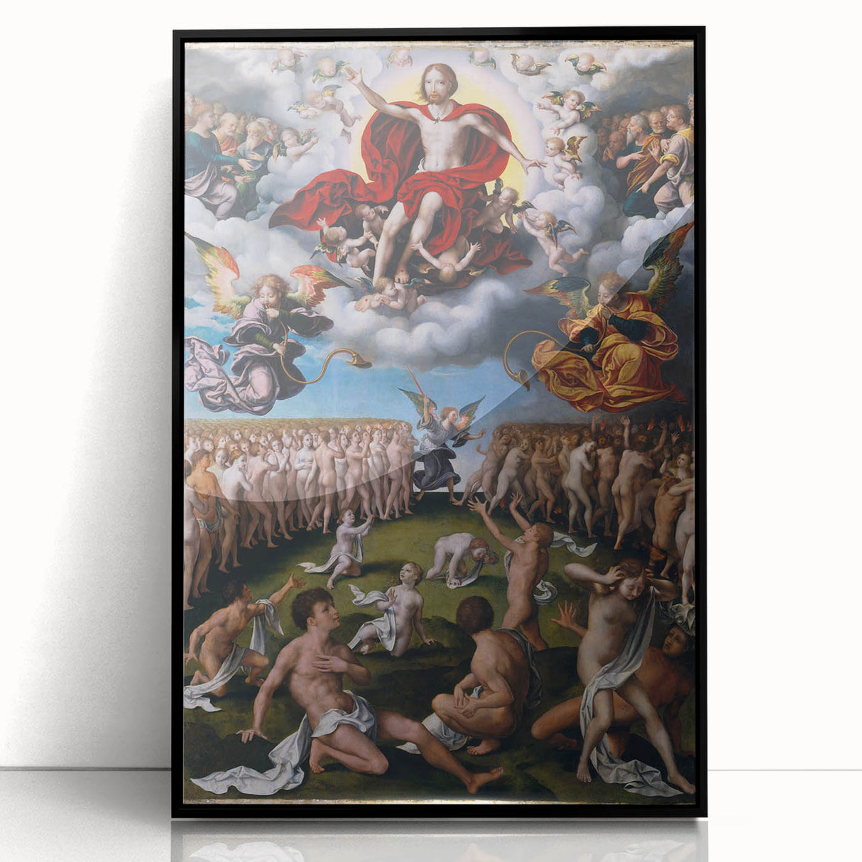Renaissance Art Prints - The Last Judgment by Joos van Cleve