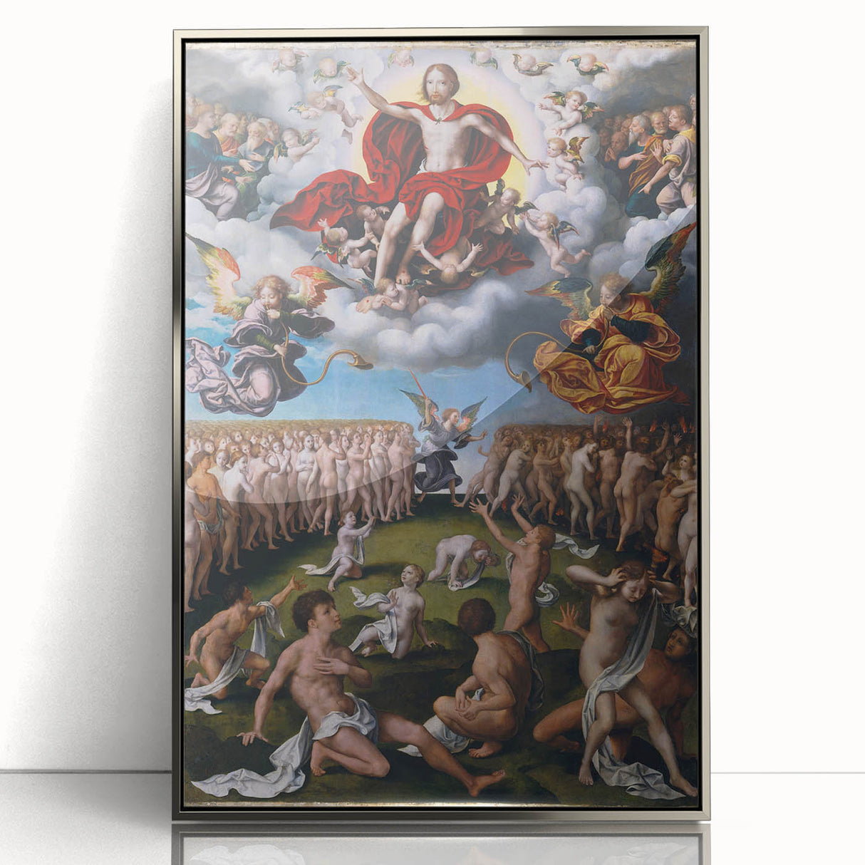 Renaissance Art Prints - The Last Judgment by Joos van Cleve