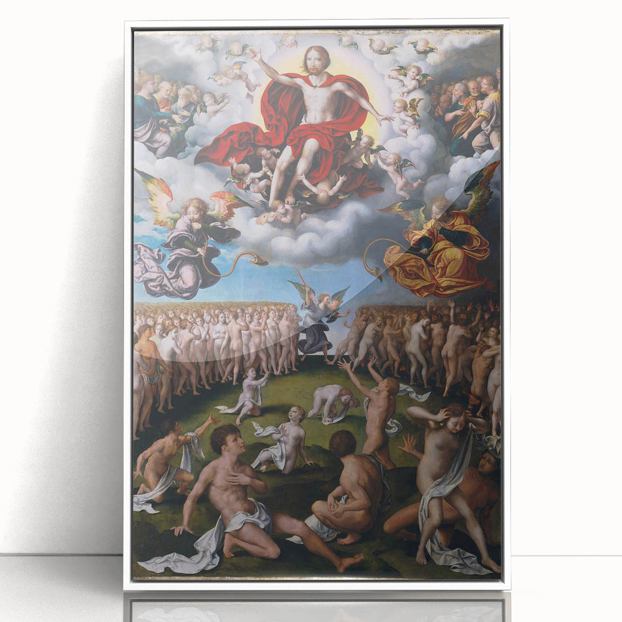 Renaissance Art Prints - The Last Judgment by Joos van Cleve