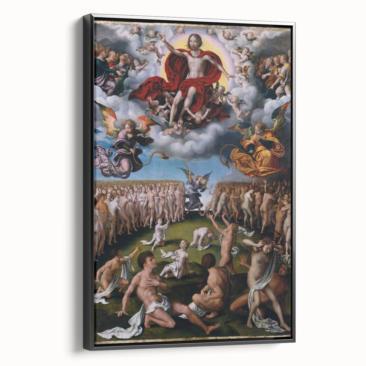 Renaissance Art Prints - The Last Judgment by Joos van Cleve