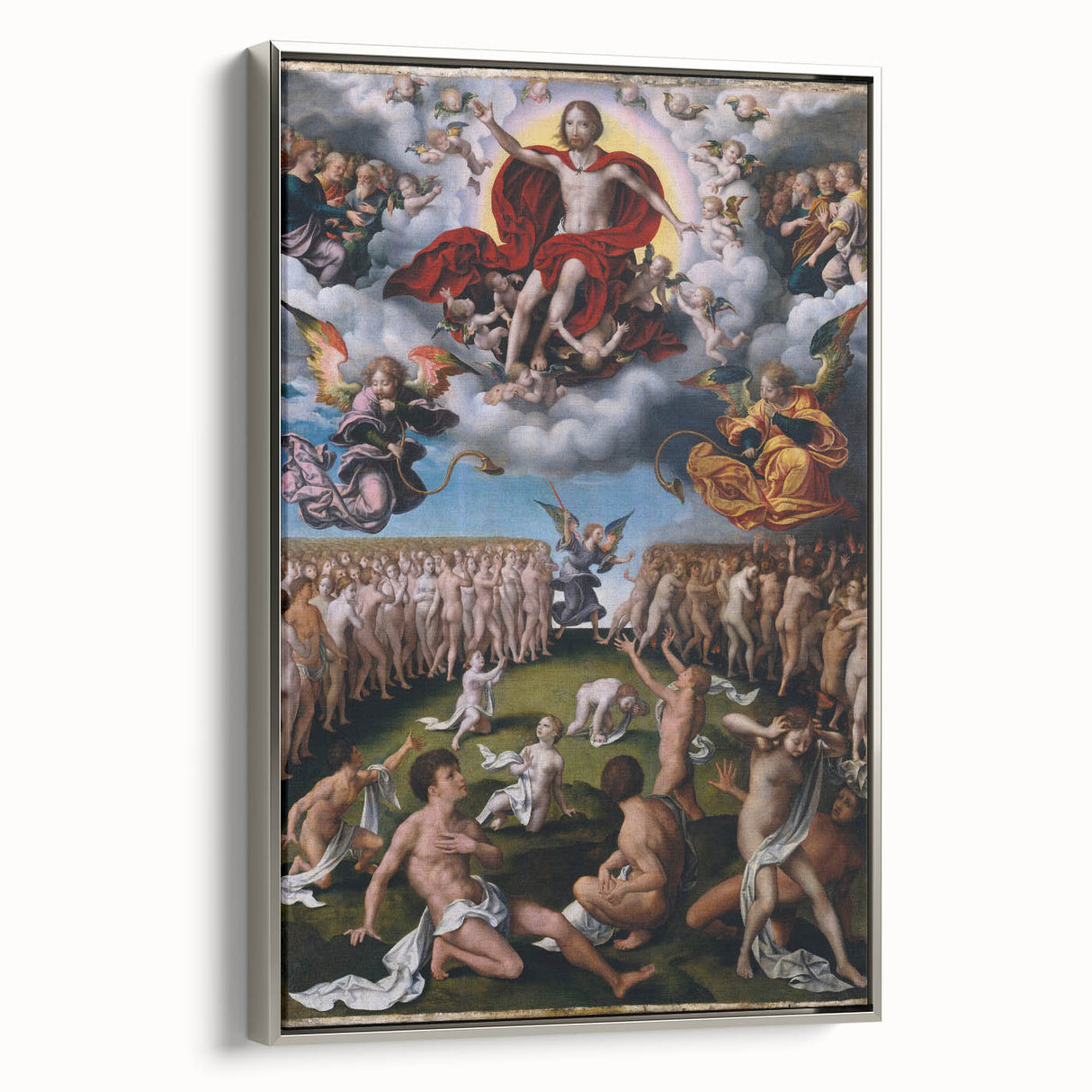 Renaissance Art Prints - The Last Judgment by Joos van Cleve