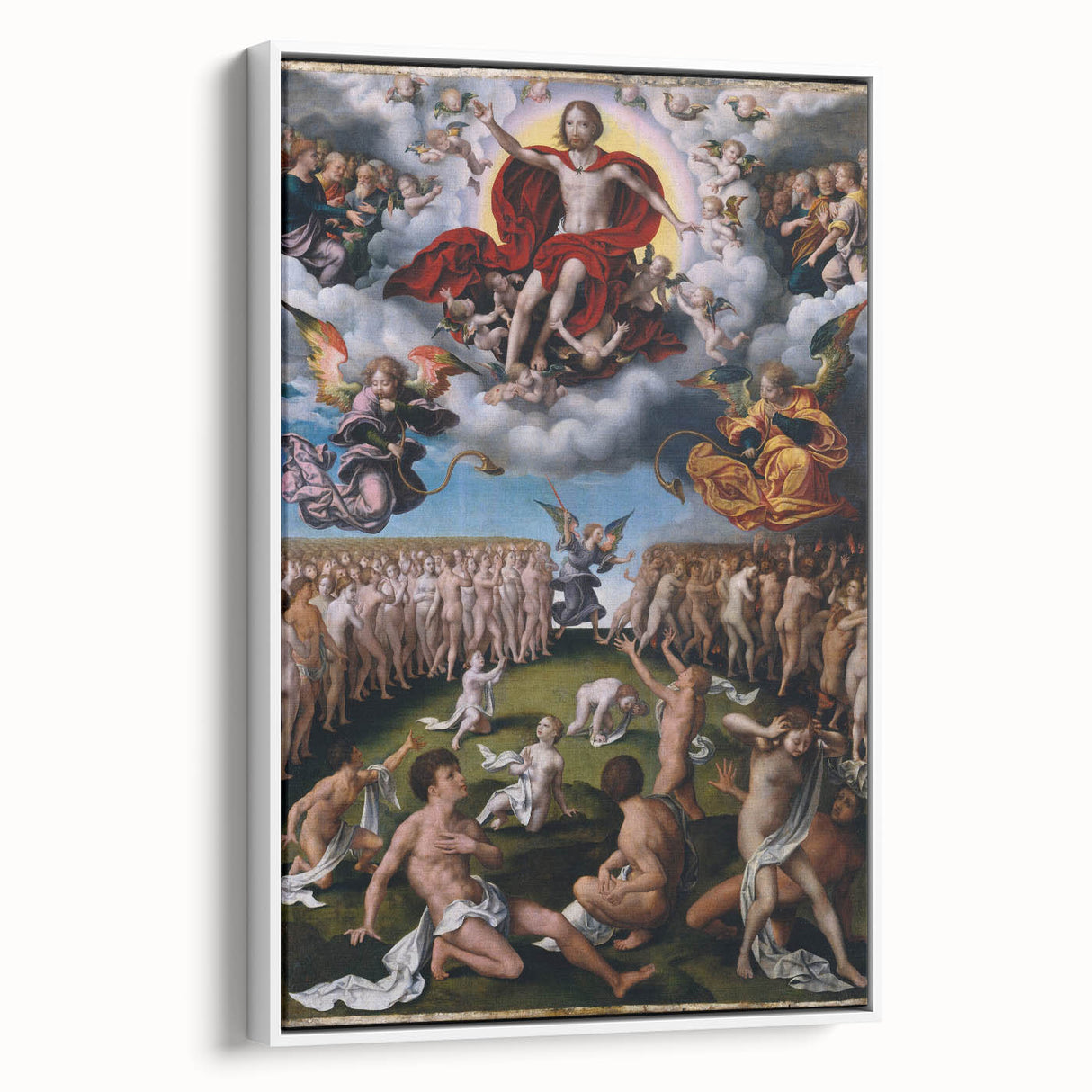 Renaissance Art Prints - The Last Judgment by Joos van Cleve