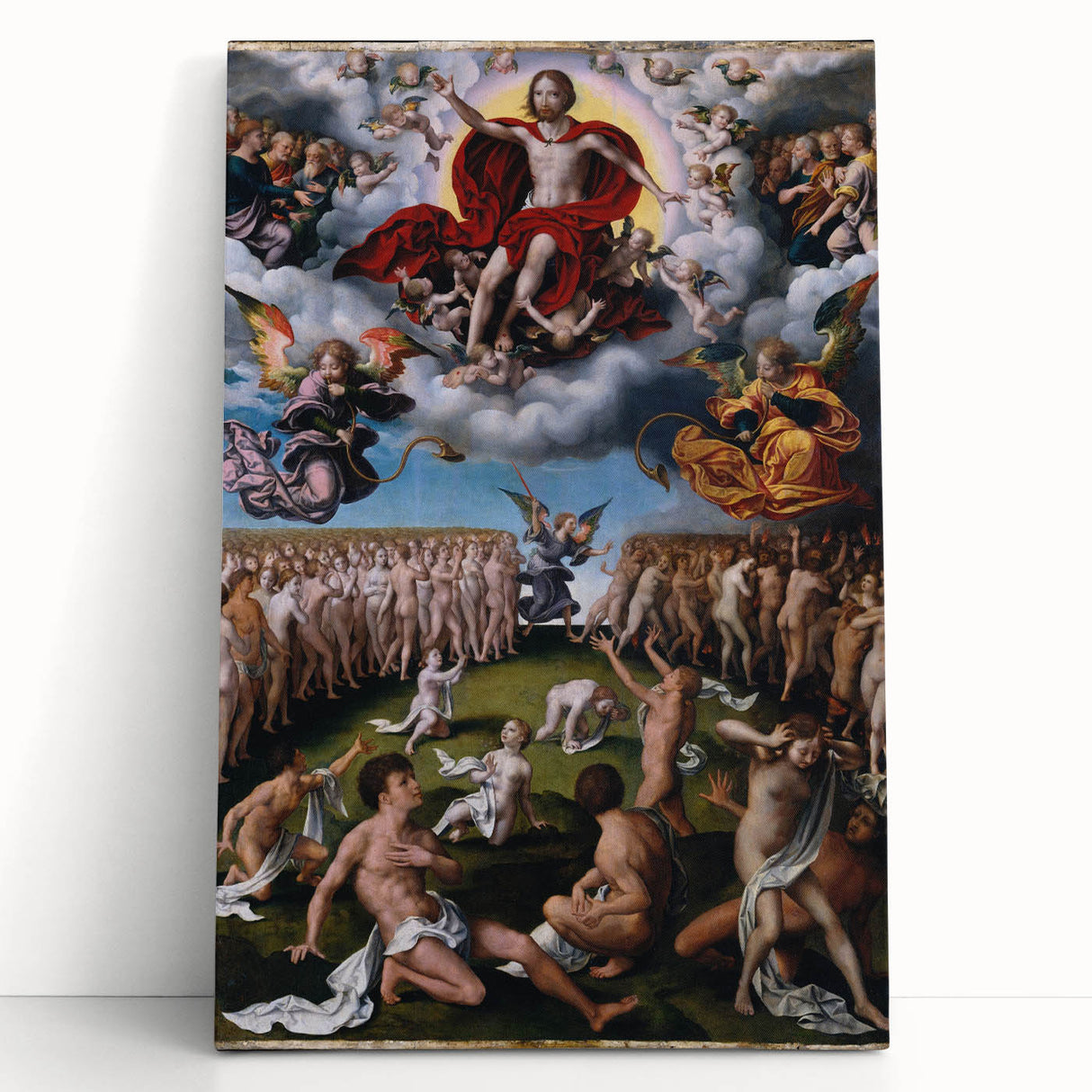 Renaissance Art Prints - The Last Judgment by Joos van Cleve