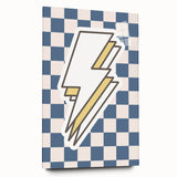 Lightning Bolt Boys Room Wall Art – Kids Wall Art Prints
