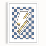 Lightning Bolt Boys Room Wall Art – Kids Wall Art Prints