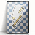 Lightning Bolt Boys Room Wall Art – Kids Wall Art Prints