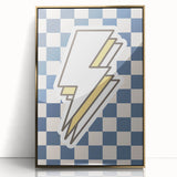 Lightning Bolt Boys Room Wall Art – Kids Wall Art Prints