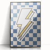 Lightning Bolt Boys Room Wall Art – Kids Wall Art Prints