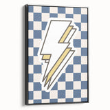 Lightning Bolt Boys Room Wall Art – Kids Wall Art Prints