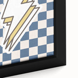 Lightning Bolt Boys Room Wall Art – Kids Wall Art Prints