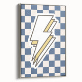 Lightning Bolt Boys Room Wall Art – Kids Wall Art Prints