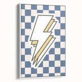 Lightning Bolt Boys Room Wall Art – Kids Wall Art Prints