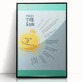 Meet the Sun - Kids Educational Wall Art Learning Print