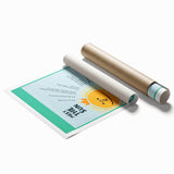 Meet the Sun - Kids Educational Wall Art Learning Print