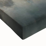 Large art featuring a black and white landscape painting of Paris on stretched canvas, suitable for bedroom decor.