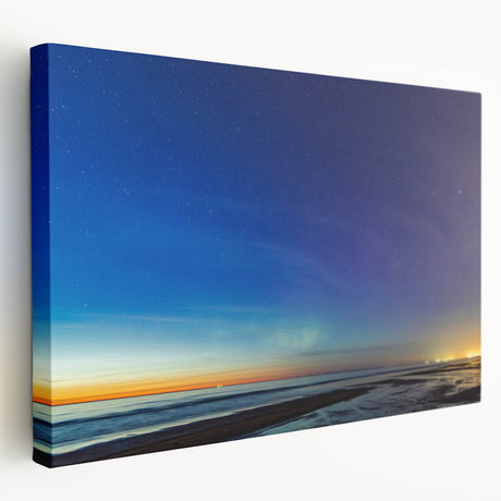 Large art depicting a serene Latvian landscape on stretched canvas, in muted earth tones, suitable for kitchen wall art.
