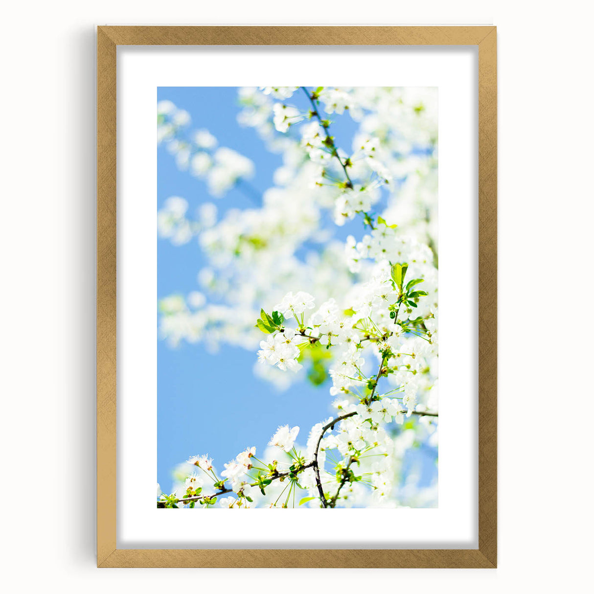 Extra large textured abstract art print with vibrant spring colors on framed canvas, ideal for living room decor.