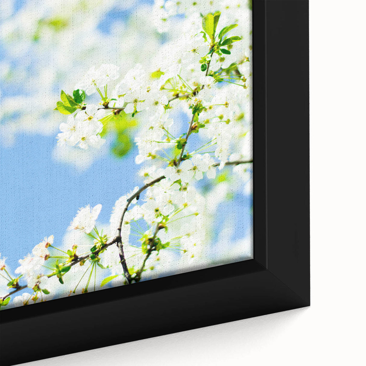 Extra large black wall art featuring a colorful, textured abstract design on framed canvas, ideal for living room decor.