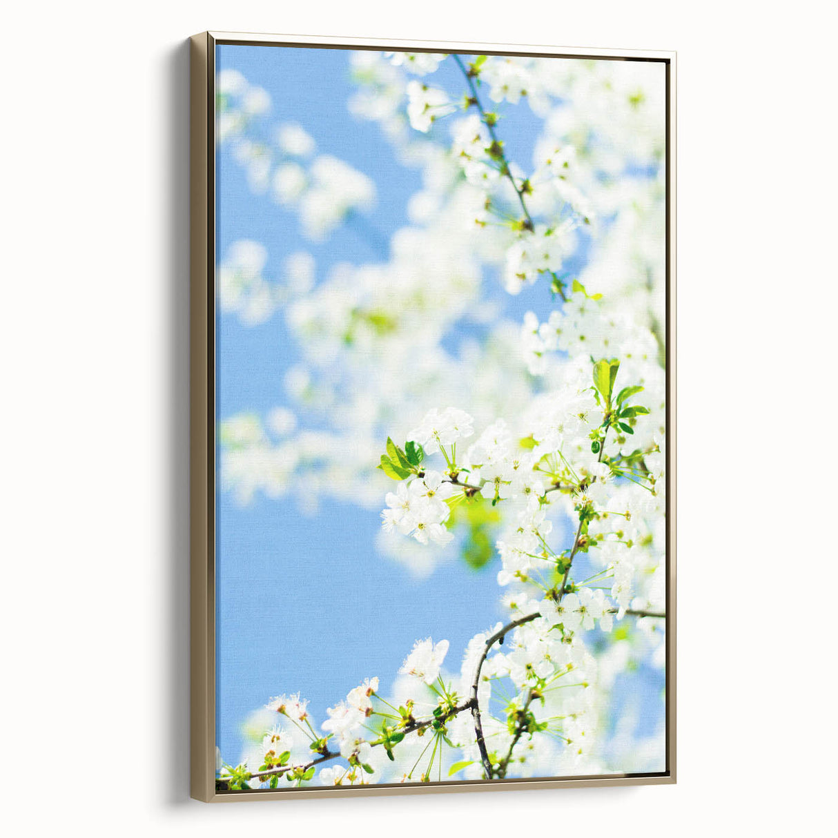 Framed canvas featuring a vintage-style landscape painting with black and gold tones, ideal for bedroom wall decor.