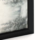 Extra large black wall art on canvas featuring a textured, colorful abstract design, ideal for living room decor.