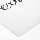 Art deco poster featuring geometric patterns and gold and black tones on rolled canvas, suitable for dining room decor.