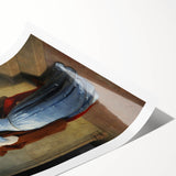 Romanticism Art: The Kiss - Historical Romantic Canvas Print