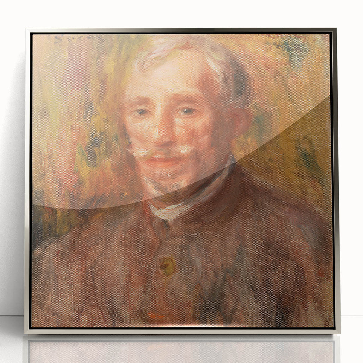 Impressionism Wall Art: Portrait of Félix Lucas by Pierre-Auguste Renoir