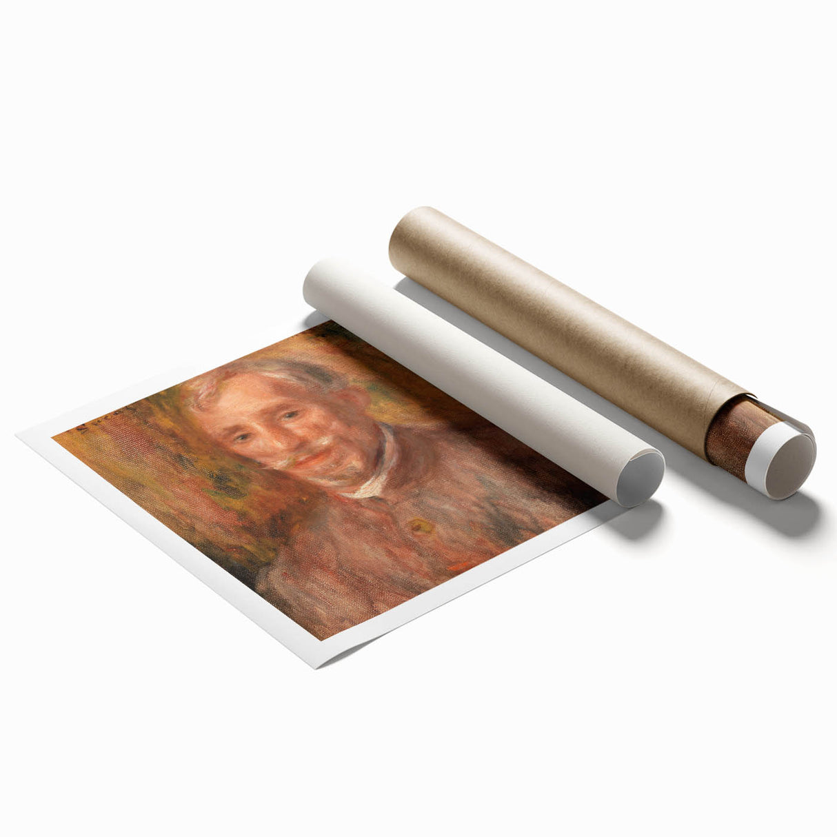 Impressionism Wall Art: Portrait of Félix Lucas by Pierre-Auguste Renoir