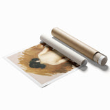 Modern Wall Art - Nude Figure with Kimono | Elegant Minimalist Decor