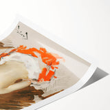 Modern Wall Art - Nude Figure with Kimono | Elegant Minimalist Decor